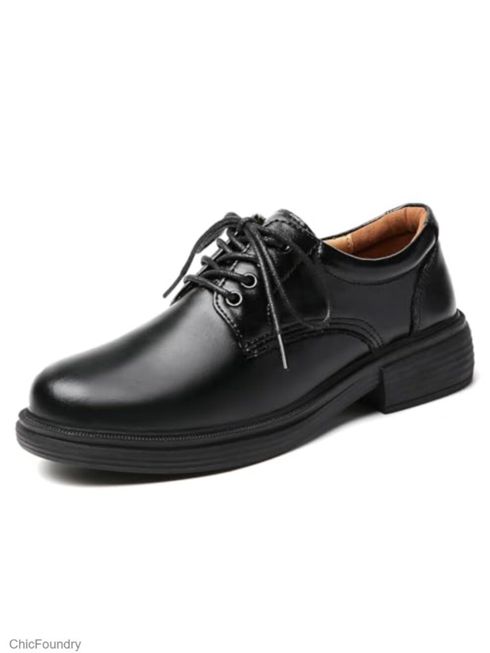 Women's Oxfords Leather Platform Lace-Up Slip On Comfortable Dressy Work
